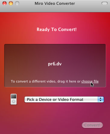 “Choose file”