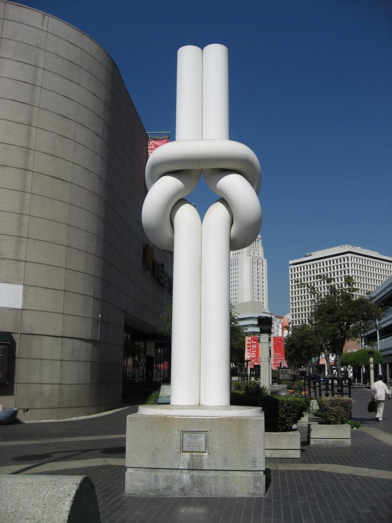 Friendship Knot At Weller Court In Los Angeles Little
