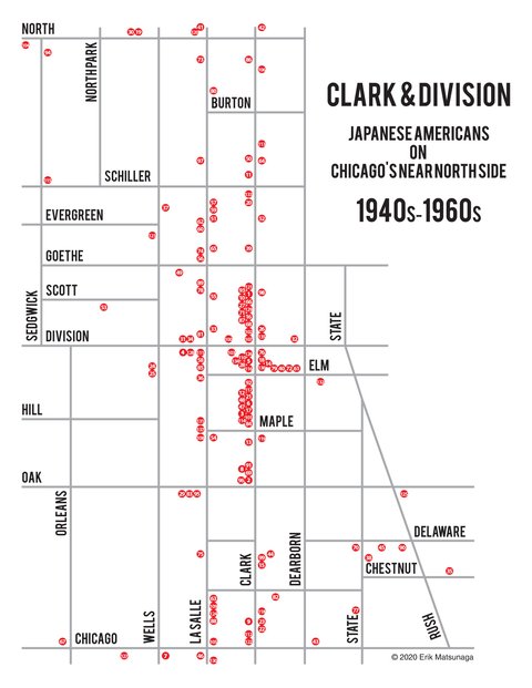 Clark Division Japanese Americans On Chicago S Near North Side 1940s 1960s Part 1 Discover Nikkei