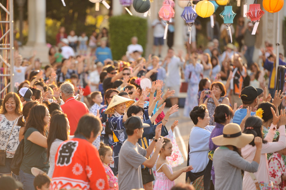 Obon Festival hosted by Buddhist Temple of San Diego and San Diego